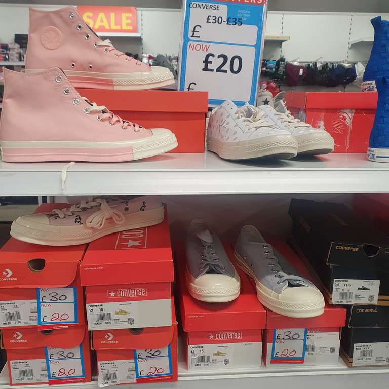 Various coloured Converse shoes for Ladies/mens/kids £20 a pair - (In-store) Liverpool