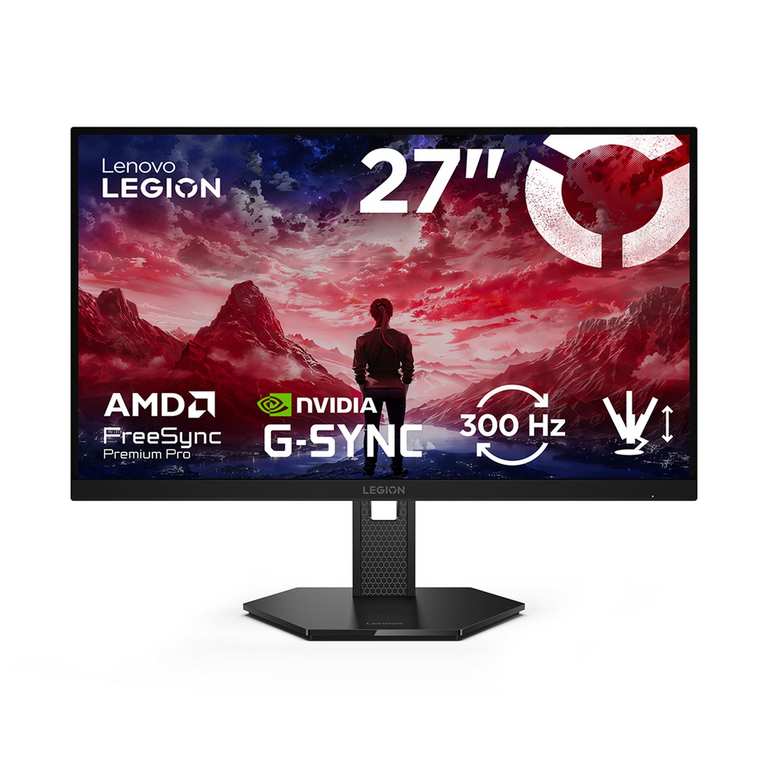 Lenovo Legion 27Q-11 27Inch 300Hz QHD Gaming Monitor - Free C&C