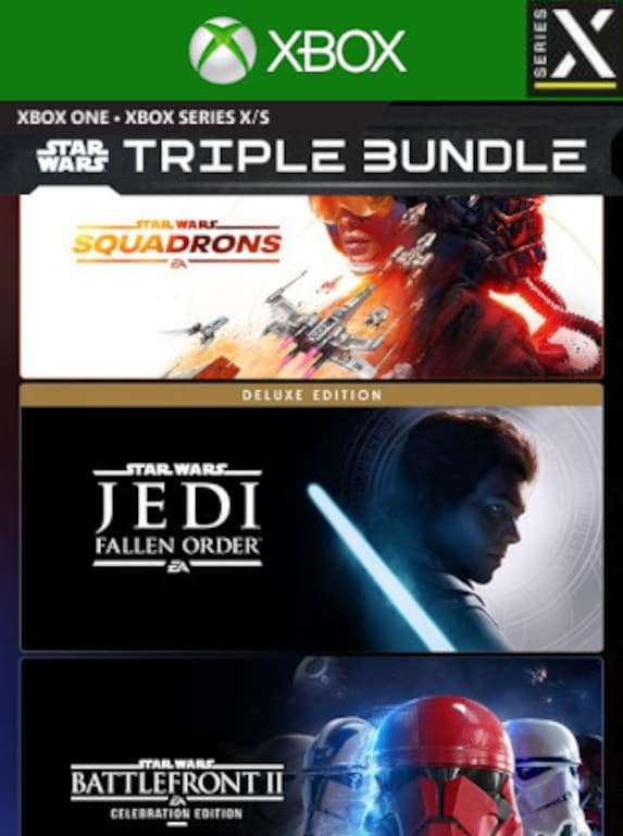 EA Star Wars Triple Bundle - Xbox Series X - £14.99 @ Cdkeys