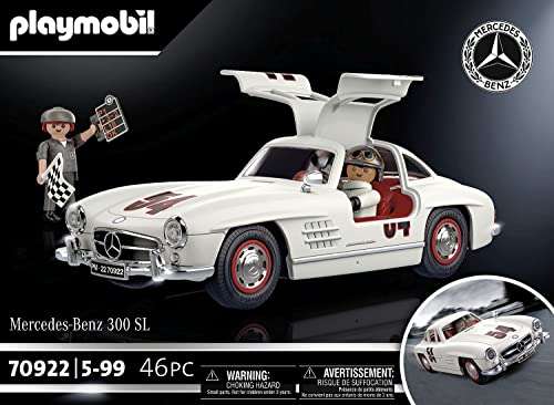 PLAYMOBIL 70922 Mercedes-Benz 300 SL, Model Car for Adults or Toy Car for Children, 5–99 Years £32.05 @ Amazon