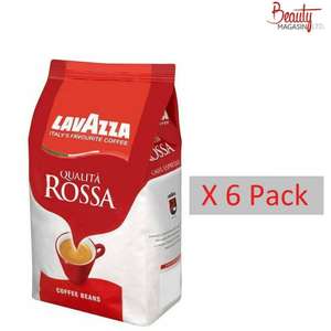 6x 1kg Lavazza Qualita Rossa Coffee Beans - £47.99 using voucher code delivered @ beautymagasin / eBay