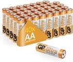 GP Batteries AA batteries AA pack of 40 Ultra Alkaline - Batteries247 FBA