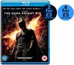 Preowned Blu-Rays (e.g. The Dark Knight Rises, The Wolf of Wall Street, Django Unchained) 2 for £3 / 4 for £5 + Free delivery @ Music Magpie