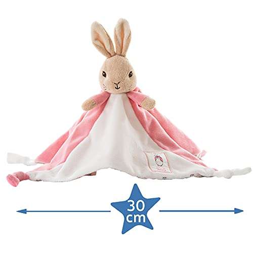 Official Beatrix Potter Flopsy Bunny Comfort Blanket - Peter Rabbit Soft Toy Comforter - £8.50 @ Amazon