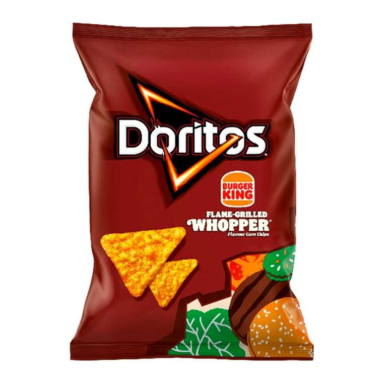 Doritos 70g Flame Grilled whopper crisps with bogof on whopper meal 59p instore @ Farmoods Plymouth