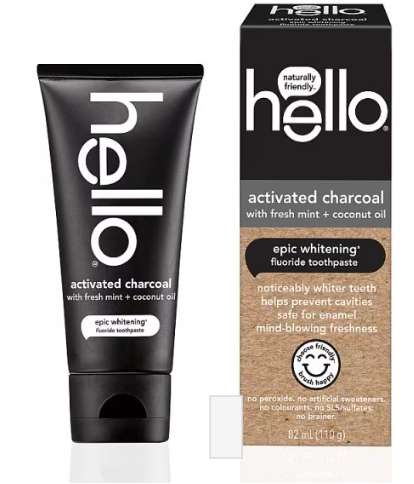Hello Toothpaste (Activated Charcoal / Whitening / Unicorn Sparkle) at Dewsbury, Huddersfield and Leeds