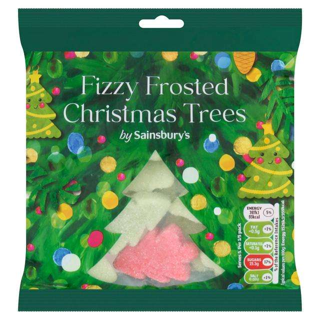 Sainsbury's Fizzy Frosty Christmas Trees Sweets (Watford)