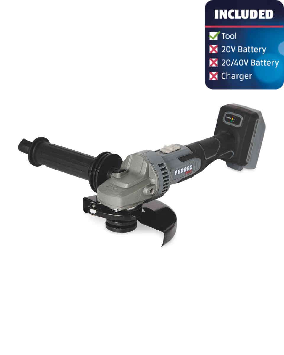 Ferrex 20V Brushless Angle Grinder 