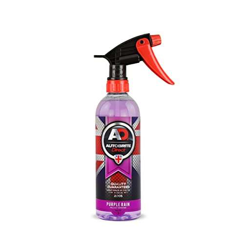 Autobrite 5060430151937 Direct Purple Rain Iron Fallout Remover 500ml £4.99 +£3.95 delivery dispatched and sold by EuroCarParts @ Amazon