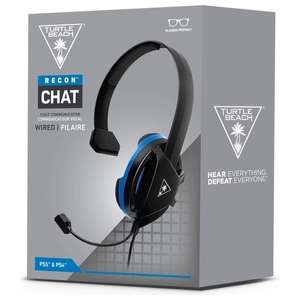 Turtle Beach Recon Chat Headset for PS5, PS4, Xbox, Switch - Click and collect only
