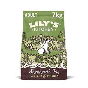 Lily’s Kitchen Lamb Shepherd’s Pie - Complete Adult Dry Dog Food (7 kg) £17.35 / £15.62 Subscribe & Save + 10% Voucher on 1st S&S @ Amazon