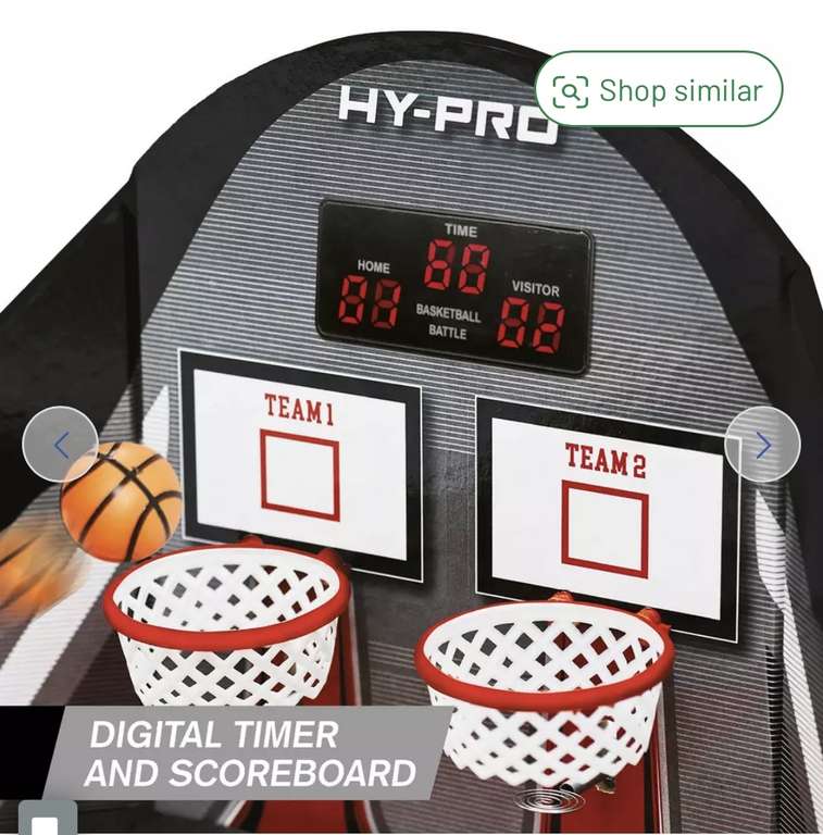 Hy-Pro Desktop Basketball Game - £10 (free click & collect) @ Argos