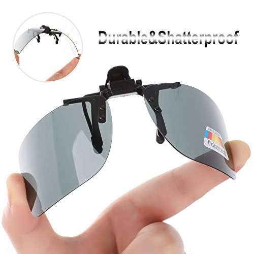 Hifot Clip on Sunglasses 2 Pack with voucher - Sold by crsqx FBA