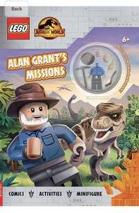 LEGO Jurassic World: Alan Grant’s Missions: Activity Book with Alan Grant minifigure - £4 @ Amazon