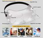 Manissa Safety Goggles Anti-Fog (Pack of 10) £3.78 @ Amazon