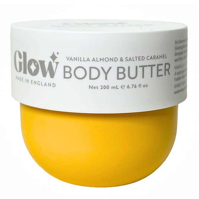 Glow Body Glow Body Butter 200ml - Vanilla Almond & Salted Caramel
