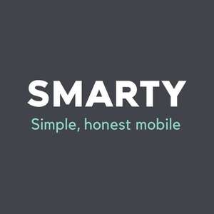 Smarty Sim Only 40GB 5G Data, Unlimited Mins / Texts (1 Month Rolling Contract)