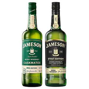 Jameson Whiskey Bundle: Jameson IPA Edition Whiskey, 70CL & Jameson Stout Edition Whiskey, 70CL £41.78 @ Amazon