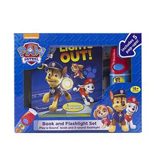 PAW Patrol Chase, Marshall, Skye and More! Light the Way! Pop-up Board Book and Sound Flashlight £6 with Prime ( £4.99 Non Prime ) @ Amazon