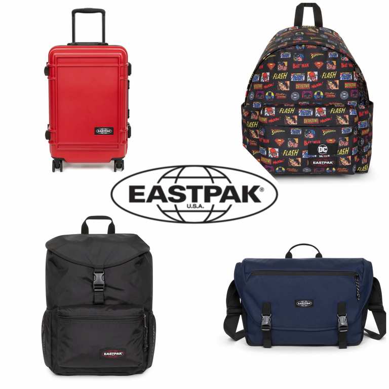 Now Up to 50% Off Eastpak Sale Outlet + Extra 20% Off Auto Applied At Checkout + Free Del Over £39