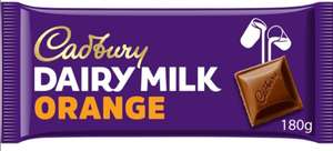 180g Cadbury Dairy Milk Orange 99p @ Farmfoods