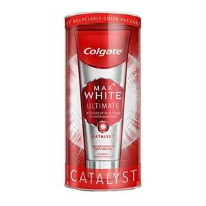 Colgate Max White Ultimate Catalyst Toothpaste, 75ml - £3.50 @ Amazon