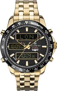 Accurist World Clock Gold Chronograph Watch - £62.05 @ Amazon