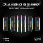 Corsair VENGEANCE RGB DDR5 RAM 32GB (2x16GB) 6400MHz CL36