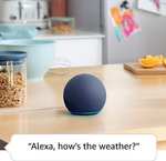 All-new Echo Dot (5th generation, 2022 release) smart speaker with Alexa | Charcoal £21.99 (Selected Users With Code) @ Amazon