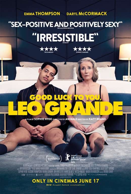 2 Free Cinema Film Tickets for Good Luck to You, Leo Grande via Sky VIP App (Customers only) @ Sky Digital