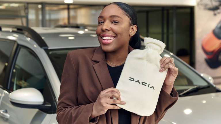 Dacia offers free hot water bottles, between 1st and 2nd February (Swansea / Manchester / London) @ Dacia