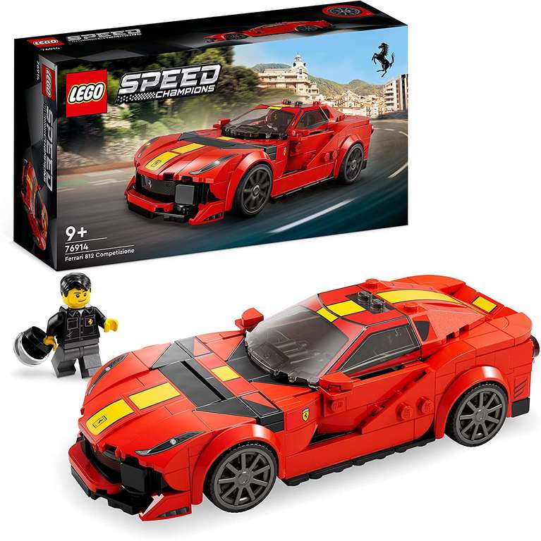 76914 Lego Speed Champion Ferrari 812 Competizione - £16.99 @ Amazon