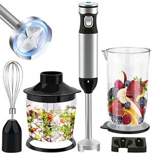 Hand Blender 1000W with Stepless Speed - 4 in 1 £26.80 @ Amazon