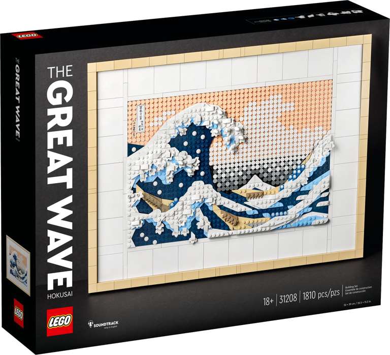 LEGO Art 31208 Hokusai - The Great Wave - £64.99 @ Amazon