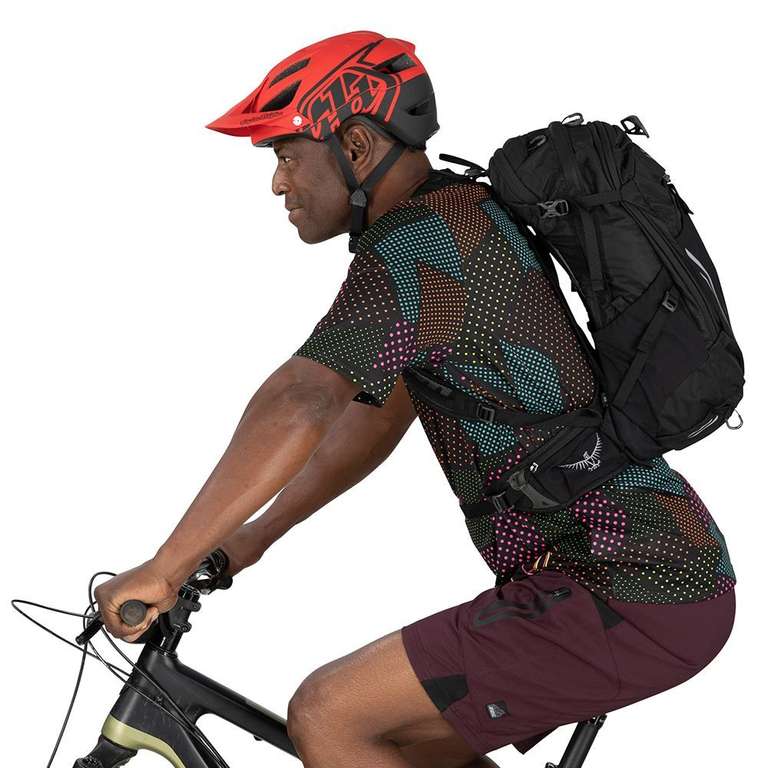 Osprey Syncro 20L Biking/Commuting Backpack In Black £84.37 (32.5% total discount) With Code @ Halfords