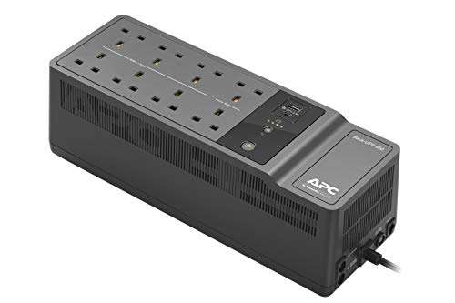 APC by Schneider Electric BACK-UPS ES - BE850G2-UK - Uninterruptible Power Supply 850VA £77.03 @ Amazon