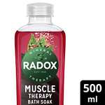 Radox Mineral Therapy Muscle Therapy Bath Soak uniquely blended with minerals & herbs for a rejuvenating bubble bath 500 ml £1.18 S&S