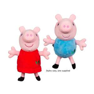 Peppa Pig Collectable Soft Toys