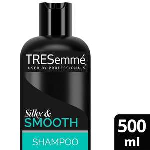 Tresemme Smooth Salon Silk Shampoo 500Ml - Clubcard price £1.75 @ Tesco