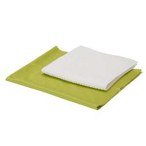 Microfibre Kitchen Window Cloth, Set of 2 - 25p with free click and collect @ B&Q
