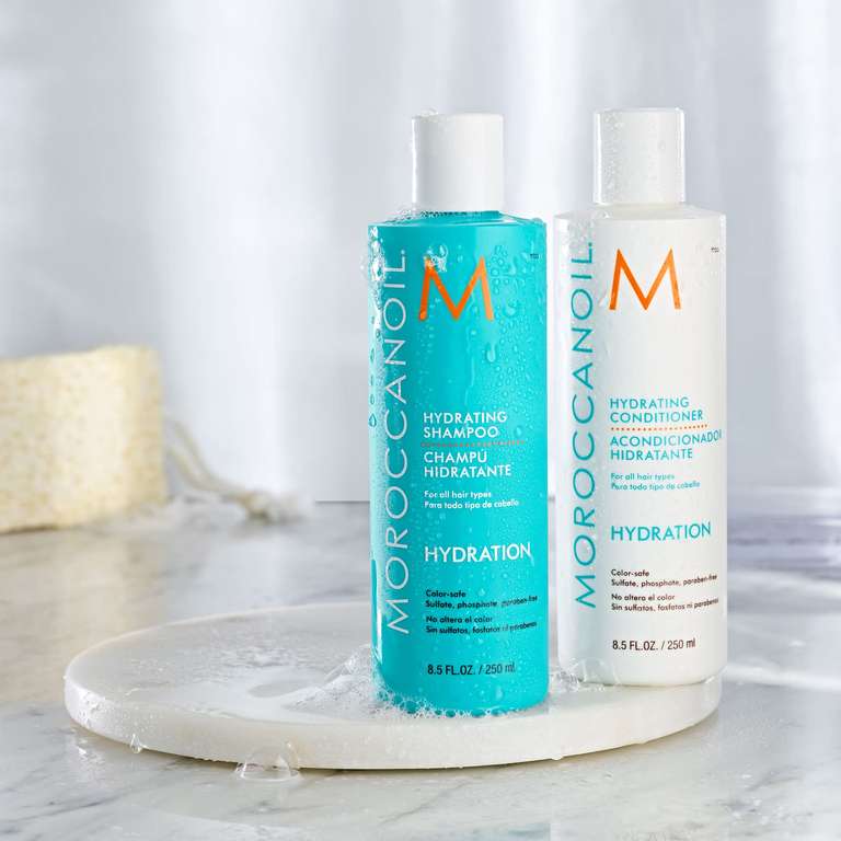 Moroccanoil Hydrating Shampoo and Conditioner Bundle, 250 ml Each