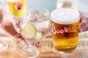 Free pint Camden Hells or other alcoholic and non-alcoholic drinks at Embers Inns upon easy sign up