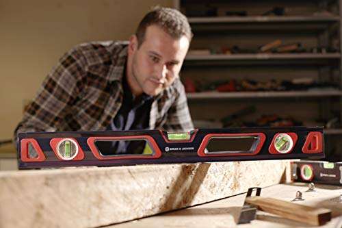 Spear & Jackson SL600 Spirit Level, Blue and Red, 600 mm (24 Inch)