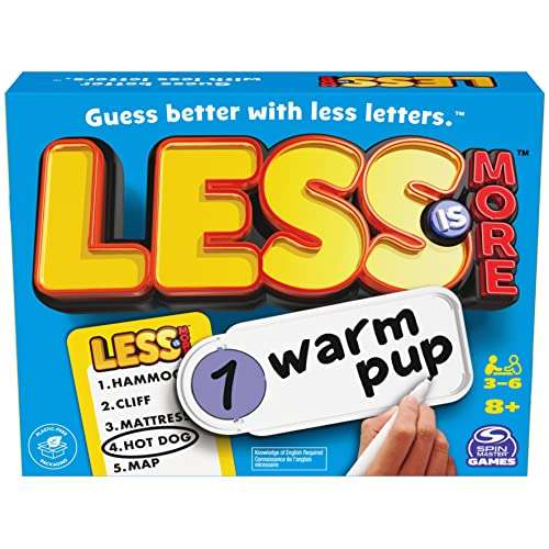 Spin Master: Less Is More family board game - £6.06 @ Amazon