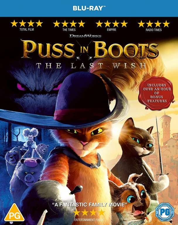 Puss in Boots: The Last Wish [Blu-Ray]