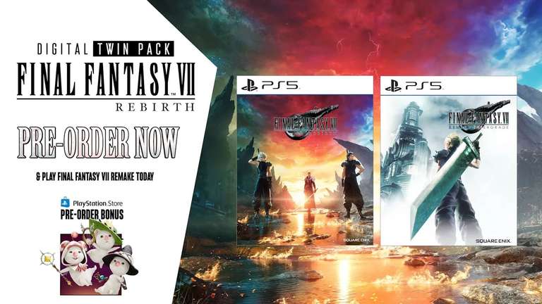 Final Fantasy 7 Rebirth Twin Pack (Digital) - PS5