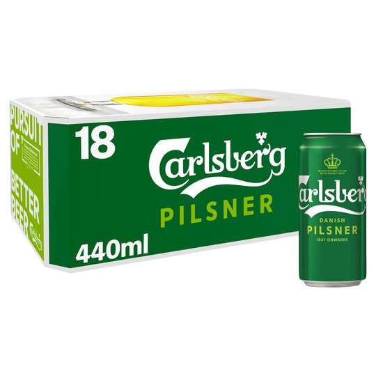 Carlsberg 18 x 440ml Packs - 2 for £20 @ Lidl N-I - hotukdeals