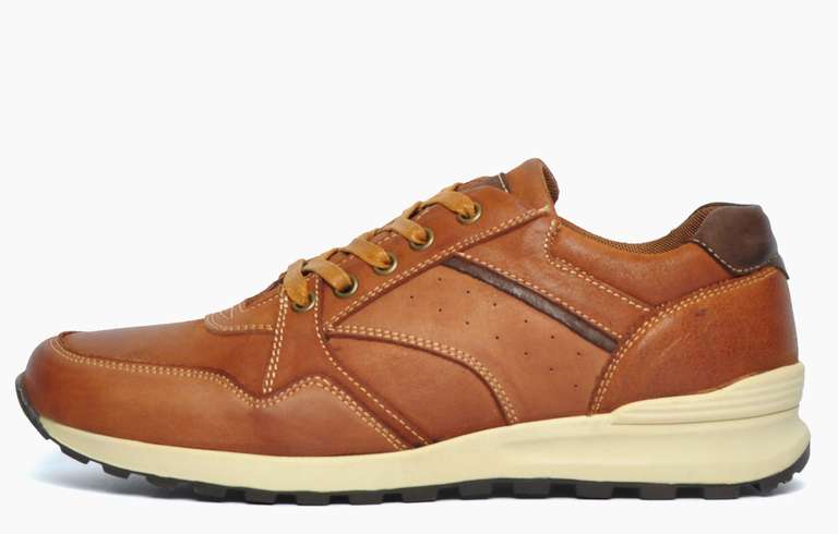 Men's Cotswold Epney Leather Memory Foam Shoes (Available in 2 colours ) £21.39 with code + free delivery