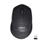 Logitech M330 SILENT PLUS Wireless Mouse, 2.4GHz with USB Nano Receiver, Compatible with PC, Mac, Laptop £19.99 at Amazon