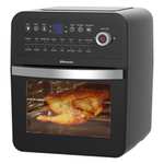 EMtronics EMAFO12LD 12L Oven Combi (Rotisserie) Digital Air Fryer with Timer - Black £64.39 With Code (UK Mainland) @ electric_mania / eBay